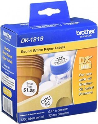 Etiquetas de Papel  BROTHER DK1219