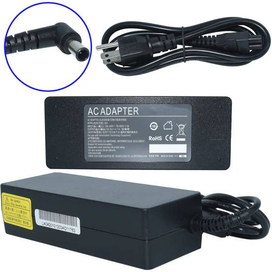 Cargador para Laptop GENERICO Adaptador de Corriente 90W 19.5V-4.74A