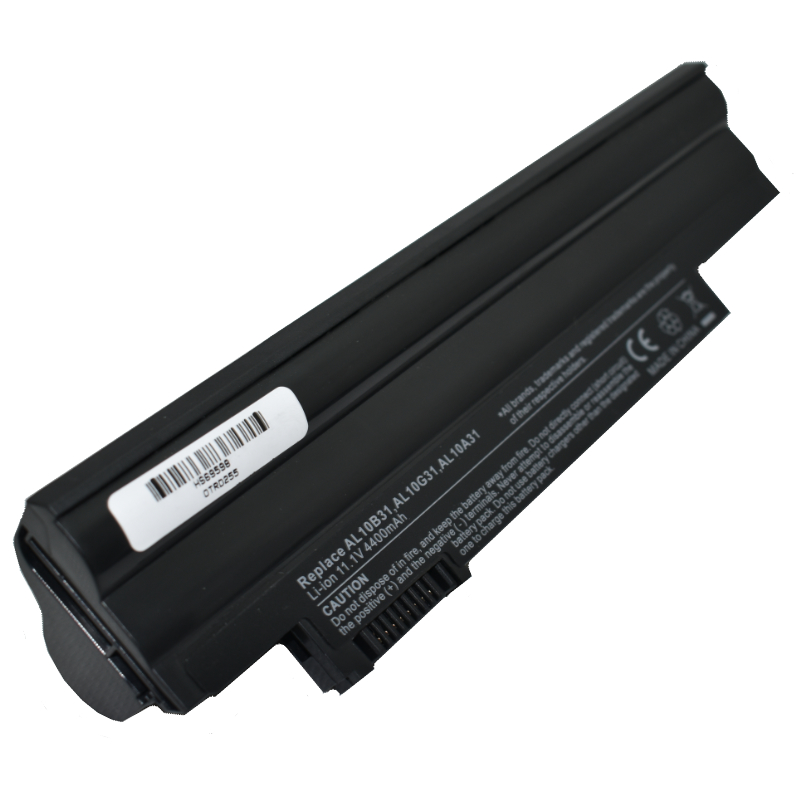 Bateria color negro 6 celdas OVALTECH para Acer Aspire One D257