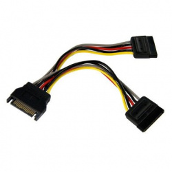 CABLE SATA P/CORRIENTE DOBLE A.6" BROBOTIX 180824